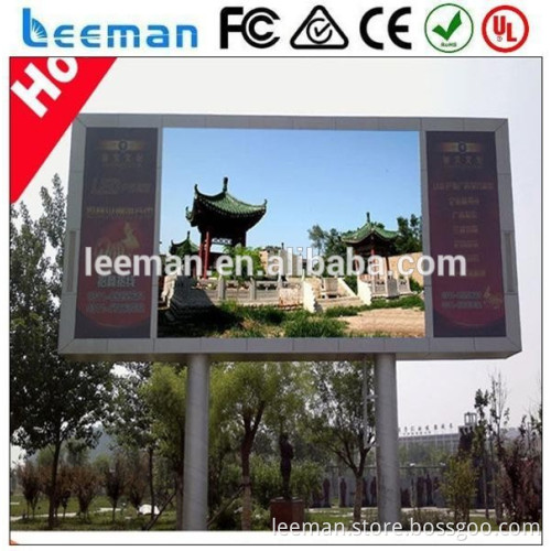 Leeman full color RGB DIP P6 P8 P10 P12 P16 P10 led outdoor led display panel manufacturer advertising display P10 P8 DIP RGB